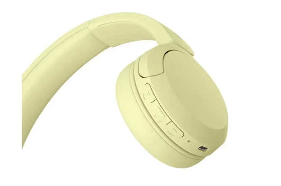 Sony Austiņas  |  WH-CH520  |  Bluetooth  |  Uz-ausu  |  Bezvadu  |  Dzeltena
