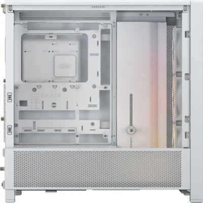 Corsair PC Case  |  Frame 4000D RS ARGB Modular  |  White  |  Mid-Tower  |  Power supply included No