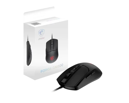 MSI spēļu pele  |  FORGE GM100  |  Vadu  |  USB 2.0