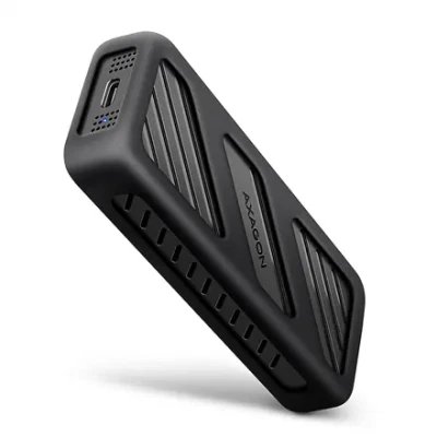 AXAGON USB-C 20Gbps - M.2 NVMe SSD ARMORED Box  |  EEM2-20G