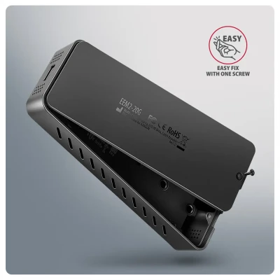 AXAGON USB-C 20Gbps - M.2 NVMe SSD ARMORED Box  |  EEM2-20G