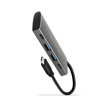 AXAGON SuperSpeed USB-C 10 Gbps SPEEDSTER 4 Hub  |  HMC-4G2
