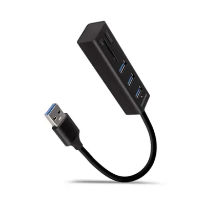 AXAGON SuperSpeed USB-A Hub and Card Reader  |  HMA-CR3A