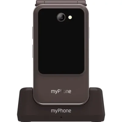 myPhone Harmony LTE Praline Collection  |  Brown  |  2.8+1.44 "  |  IPS  |  48 MB  |  128 MB  |  Single SIM  |  MicroSD  |  3G  |  Bluetooth  |  5.1  |  Main camera resolution 2 MP  |  1300 mAh