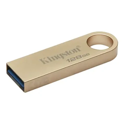Kingston DataTraveler SE9 G3  |  128 GB  |  USB 3.2  |  Gold