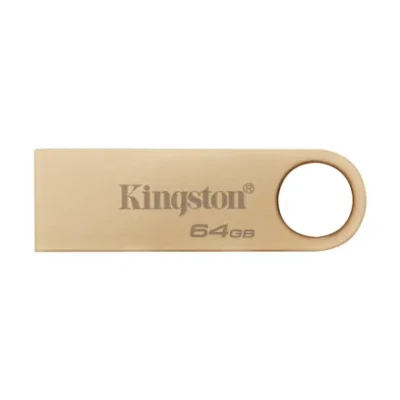 Kingston DataTraveler SE9 G3  |  64 GB  |  USB 3.2  |  Gold
