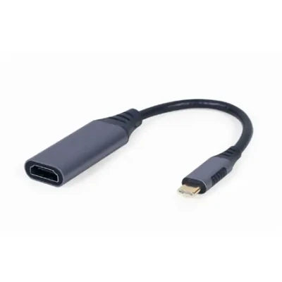 Cablexpert USB Type-C to HDMI display adapter, Space grey  |  A-USB3C-HDMI-01