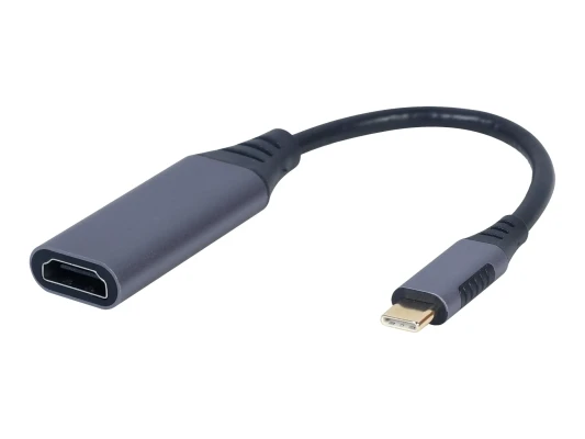 Cablexpert USB Type-C to HDMI display adapter, Space grey  |  A-USB3C-HDMI-01