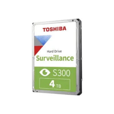Toshiba S300 Surveillance Hard Drive  |  HDKPB08Z0A02S  |  5400 RPM  |  4000 GB