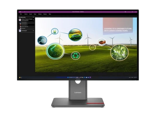 Lenovo  |  ThinkVision  |  P27Q-40  |  27 "  |  IPS  |  16:9  |  120 Гц  |  4 мс  |  350 кд / м²  |  Количество HDMI портов 1  |  Черный Eclipse  |  Гарантия 36 месяцев