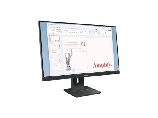 Lenovo  |  ThinkVision E24-40  |  23.8 "  |  IPS  |  16:9  |  100 Hz  |  4 ms  |  1920 x 1080 pixels  |  250 cd / m²  |  HDMI ports quantity 1  |  Raven Black  |  Warranty 36 month(s)