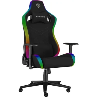 Genesis spēļu krēsls  |  Trit 660 RGB  |  Melns