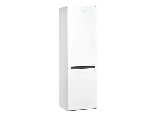 INDESIT Refrigerator  |  INKS 1341 W4E  |  Energy efficiency class E  |  Free standing  |  Combi  |  Height 173.6 cm  |  Fridge net capacity 209 L  |  Freezer net capacity 113 L  |  38 dB  |  White