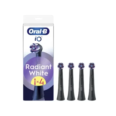 Oral-B  |  Replaceable toothbrush heads  |  iO Whitening  |  Heads  |  For adults  |  Number of brush heads included 4