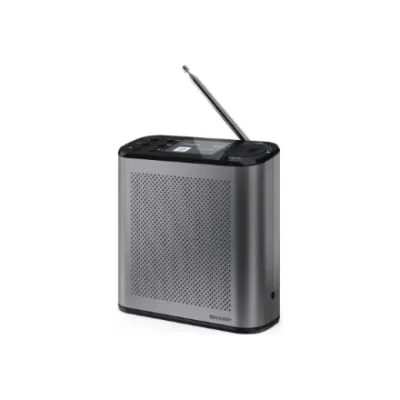 Sharp OSAKA Portable Digital Radio  |  DR-P530(GY)  |  USB port  |  Bluetooth  |  FM radio  |  Wireless connection