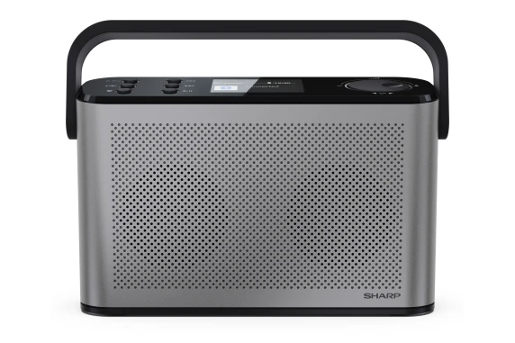 Sharp OSAKA Stereo Portable Digital Radio  |  DR-P540(GY)  |  USB port  |  Bluetooth  |  FM radio  |  Wireless connection