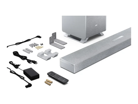Sharp  |  3.1.2 Dolby Atmos / DTS:X Звуковая панель с беспроводным сабвуфером  |  HT-SBW53121(SL)  |  Bluetooth