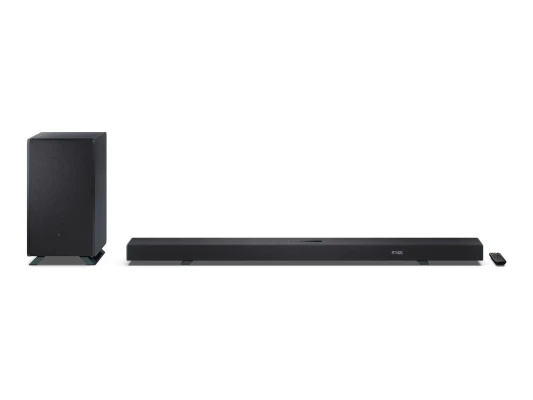 Sharp  |  5.1.2 Dolby Atmos / DTS:X skaļums ar bezvadu subwooferi  |  HT-SBW55121(BK)  |  Bluetooth