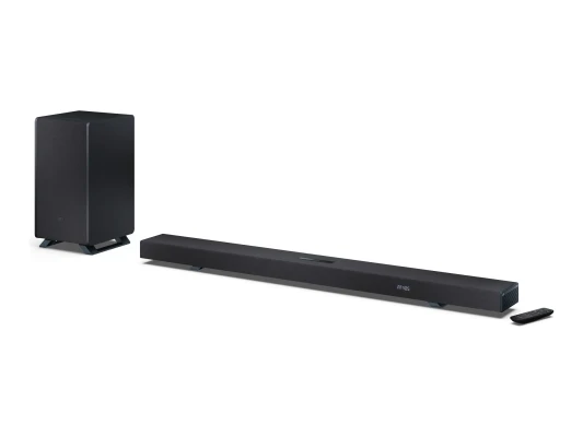 Sharp  |  5.1.2 Dolby Atmos / DTS:X skaļums ar bezvadu subwooferi  |  HT-SBW55121(BK)  |  Bluetooth