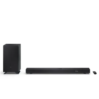 Sharp  |  3.1.2 Dolby Atmos / DTS:X Звуковая панель с беспроводным сабвуфером  |  HT-SBW53121(BK)  |  Bluetooth