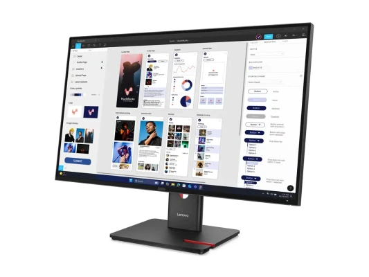 Lenovo  |  ThinkVision T32UD-40  |  31.5 "  |  IPS  |  16:9  |  60 Hz  |  4 ms  |  3840 x 2160 pikseļi  |  350 cd / m²  |  HDMI ligzdu skaits 1  |  Eclipse Black  |  Garantija 36 mēneši