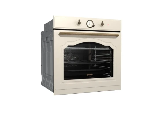 Gorenje cepeškrāsns  |  BOS67372CLI  |  77 L  |  Multifunkcionāla  |  AquaClean  |  Mehāniskā  |  Tvaika funkcija  |  Augstums 59.5 cm  |  Platums 59.5 cm  |  Smilškrāsas