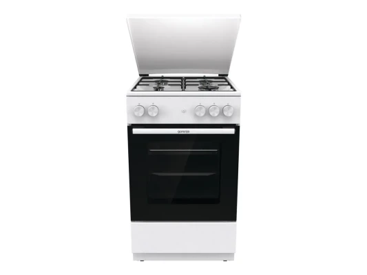 Gorenje Cooker  |  GG5A14WJ  |  Hob type Gas  |  Oven type Gas  |  White  |  Width 50 cm  |  Depth 59.4 cm  |  70 L