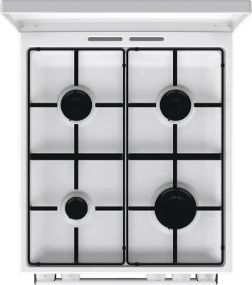 Gorenje Cooker  |  GG5A14WJ  |  Hob type Gas  |  Oven type Gas  |  White  |  Width 50 cm  |  Depth 59.4 cm  |  70 L
