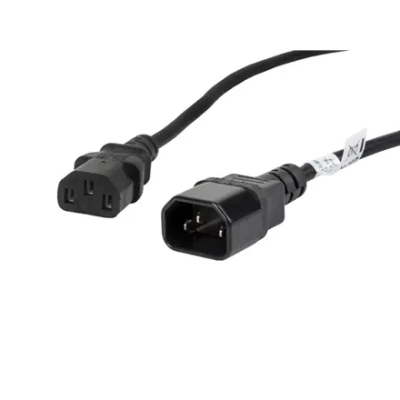 Lanberg  |  IEC 320 C13 to C14 Cable  |  CA-C13E-11CC-0018-BK