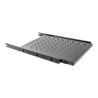 Lanberg 19" Sliding Shelf 1U / 465x750mm  |  AK-1011-B  |  Black