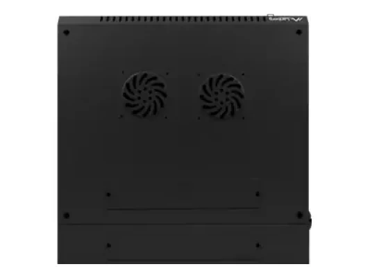 Lanberg  |  Rack cabinet 19" double-section wall-mount 12U / 600x600 (flat pack)  |  WF02-6612-10B  |  Black