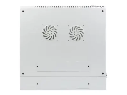 Lanberg  |  Rack cabinet 19" double-section wall-mount 12U / 600x600 (flat pack)  |  WF02-6612-10S  |  Grey