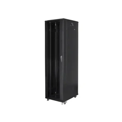 Lanberg  |  Rack cabinet 19" free-standing 37U / 800x800 (flat pack)  |  FF01-8837-12B  |  Black