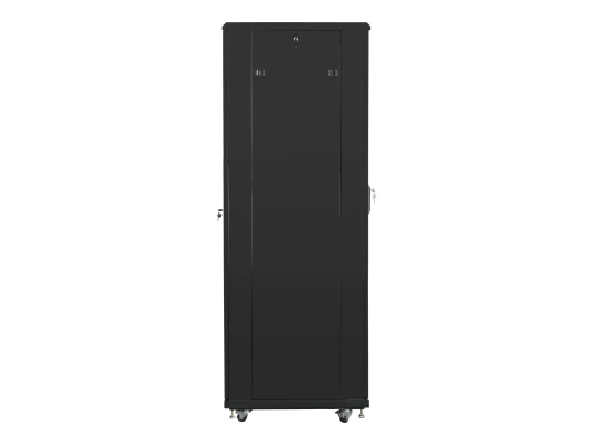 Lanberg  |  Rack cabinet 19" free-standing 42U / 600x800 (flat pack) with mesh door  |  FF01-6842-23B  |  Black