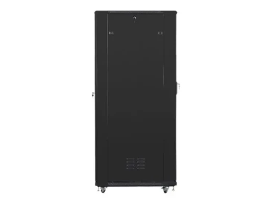 Lanberg  |  Rack cabinet 19" free-standing 42U / 800x1000 (flat pack)  |  FF01-8042-12B  |  Black