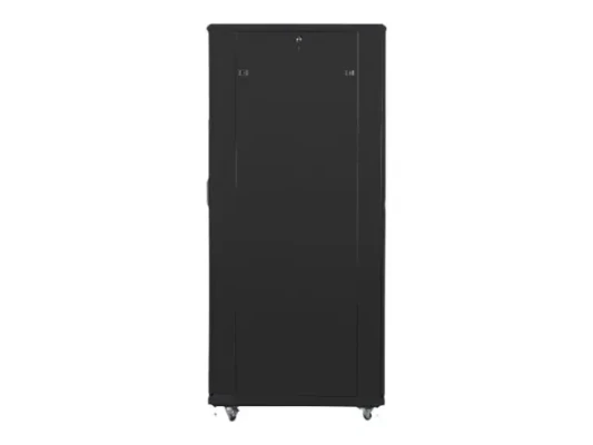 Lanberg  |  Rack cabinet 19" free-standing 42U / 800x1000 (flat pack) with mesh door  |  FF01-8042-23B  |  Black