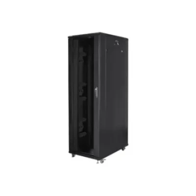 Lanberg  |  Rack cabinet 19" free-standing 42U / 800x1200 (flat pack)  |  FF01-8242-12B  |  Black