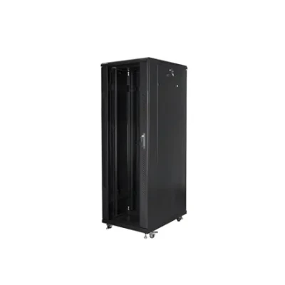 Lanberg  |  Rack cabinet 19" free-standing 47U / 800x800 (flat pack)  |  FF01-8847-12B  |  Black