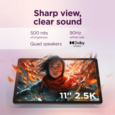 Lenovo Idea Tab 5G LTE (w / o power adapter)  |  ZAFM0112SE  |  11 "  |  Luna Grey  |  IPS  |  2560 x 1600 pixels  |  MediaTek  |  MediaTek Dimensity 6300  |  8 GB  |  Soldered LPDDR4x  |  128 GB  |  5G  |  Wi-Fi  |  Front camera  |  5 MP  |  Rear camera 