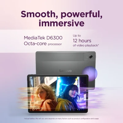 Lenovo Idea Tab 5G LTE (w / o power adapter)  |  ZAFM0112SE  |  11 "  |  Luna Grey  |  IPS  |  2560 x 1600 pixels  |  MediaTek  |  MediaTek Dimensity 6300  |  8 GB  |  Soldered LPDDR4x  |  128 GB  |  5G  |  Wi-Fi  |  Front camera  |  5 MP  |  Rear camera 