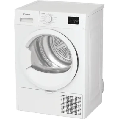 INDESIT Dryer Machine  |  C YSD 72D WW EE  |  Energy efficiency class E  |  Front loading  |  7 kg  |  Heat pump  |  Digital  |  Depth 54.5 cm  |  White