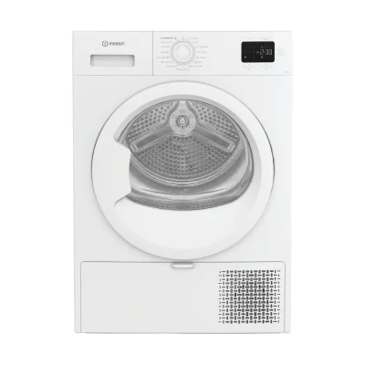 INDESIT Dryer Machine  |  C YSD 83D WW EE  |  Energy efficiency class D  |  Front loading  |  8 kg  |  Heat pump  |  LED  |  Depth 54.5 cm  |  White