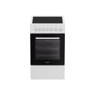 Indesit IS5V5GSW / P Cooker, Freestanding, Electric, Width 50cm, White  |  INDESIT Cooker  |  IS5V5GSW / P