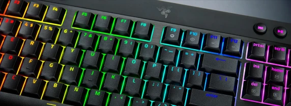 Razer BlackWidow V4 Low-profile HyperSpeed (Orange Switch) - US Layout  |  Razer