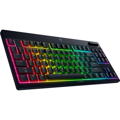 Razer BlackWidow V4 Низкопрофильная Tenkeyless HyperSpeed (Зеленый переключатель) - Раскладка US  |  Razer
