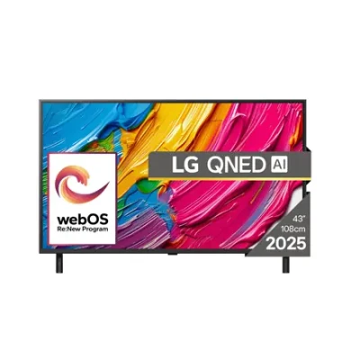 LG 43QNED80A3A  |  43  |  Смарт ТВ  |  webOS 25  |  UHD  |  Черный