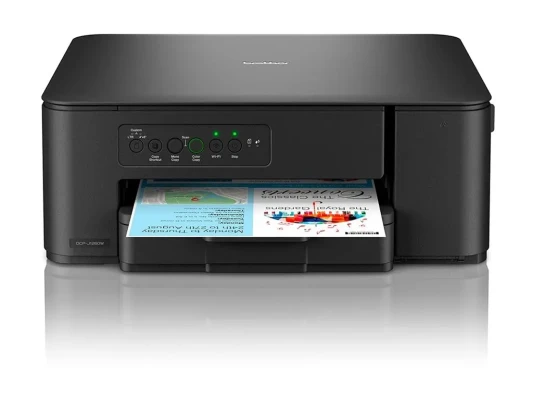 Многофункциональный принтер Brother  |  DCP-J1260W  |  Струйный  |  Цветной  |  3 в 1  |  A4  |  Wi-Fi  |  Черный