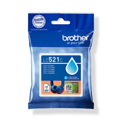 Brother LC521C  |  Ink Cartridges  |  Cyan