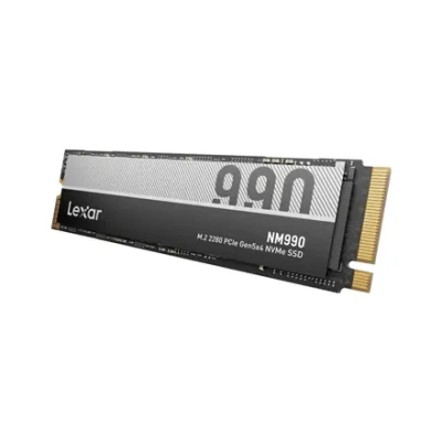 Lexar SSD  |  NM990  |  1000 GB  |  SSD formāts M.2 2280  |  Cietā diska interfeiss NVMe  |  Lasīšanas ātrums 14000 MB / s  |  Rakstīšanas ātrums 7500 MB / s