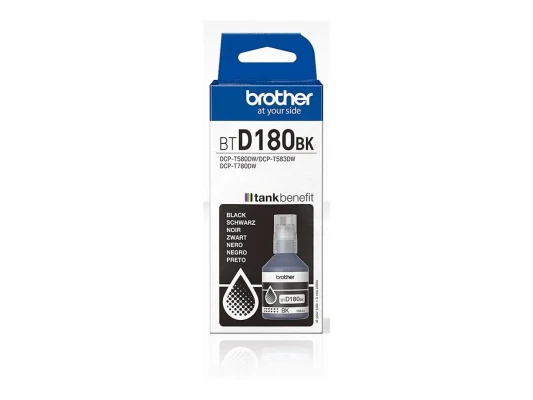 Brother BTD180BK  |  Ink Bottle  |  Black